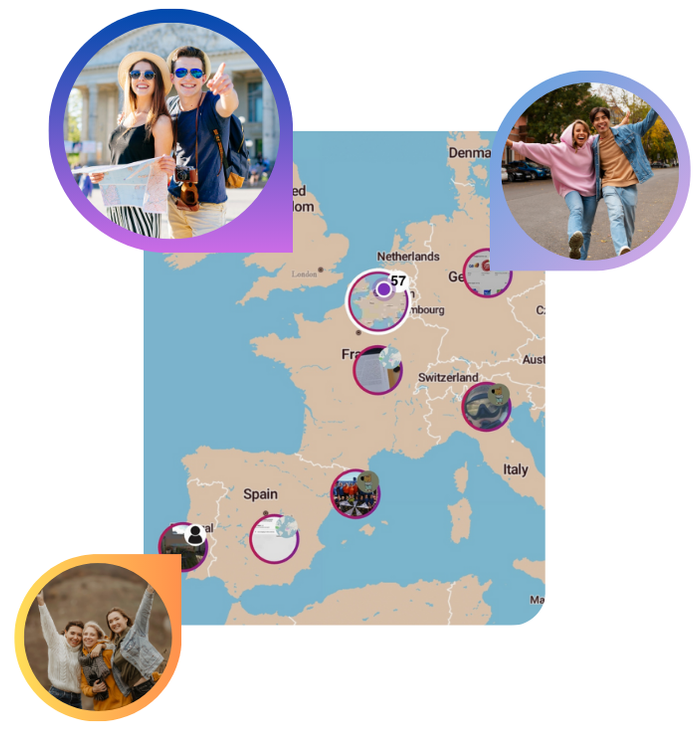 Social Map Highlights